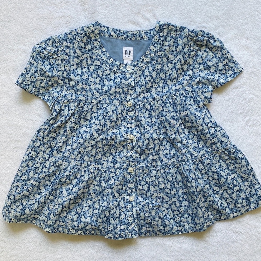 Floral Tiered Top